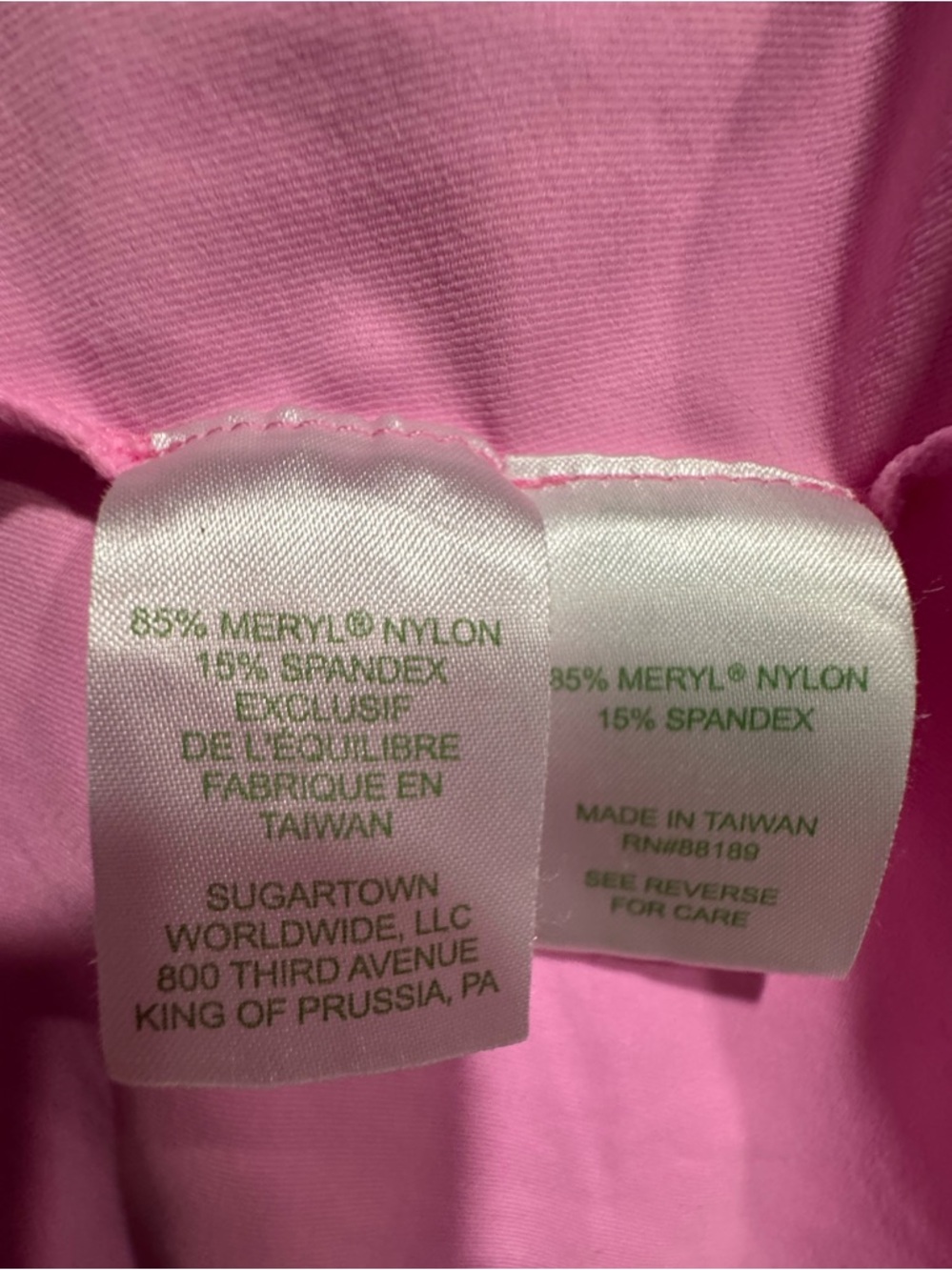 Lilly Pulitzer UPF 50+ Luxletic Tank in Light
Pink Sz M - Picture 7 of 7